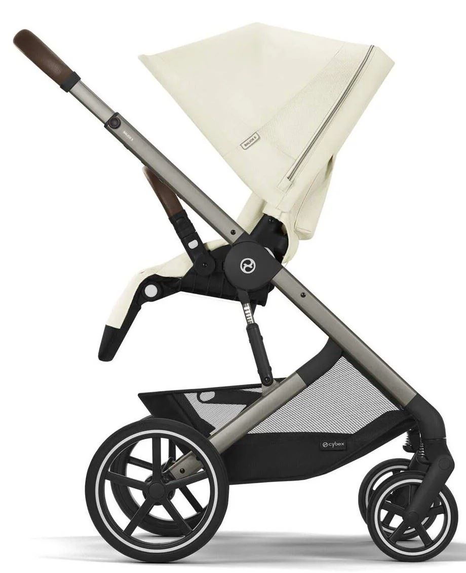 Carucior Cybex Balios S TPE B Seashell Beige Light Beige foto