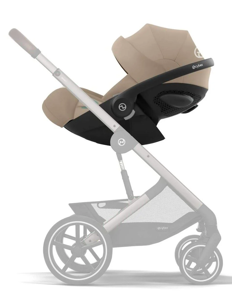 Автолюлька i-Size Cybex Cloud G i-Size Plus Almond Beige, 40–87 см foto