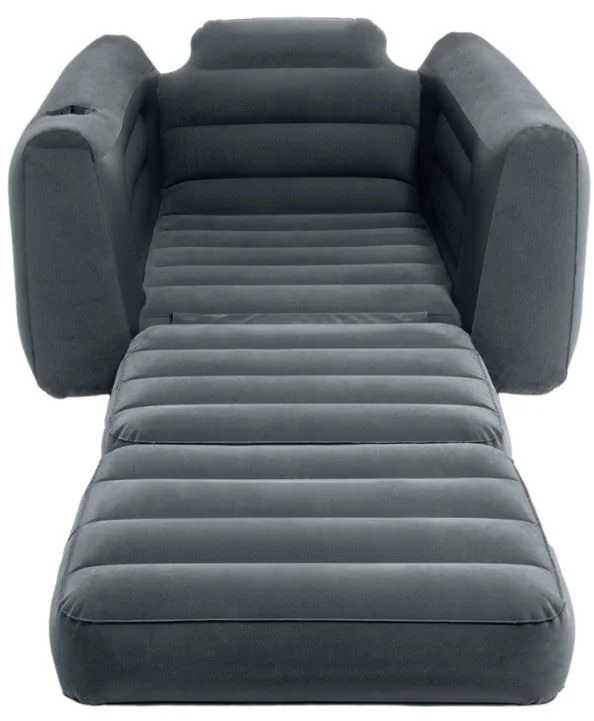 Fotoliu-pat gonflabil Intex Velur Sofa, 117x224x66 cm foto