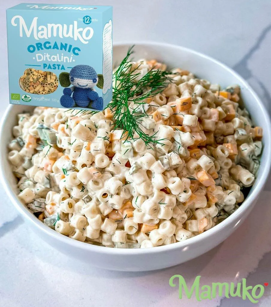 Paste biologice Mamuko Ditalini (12+ luni), 320 g foto