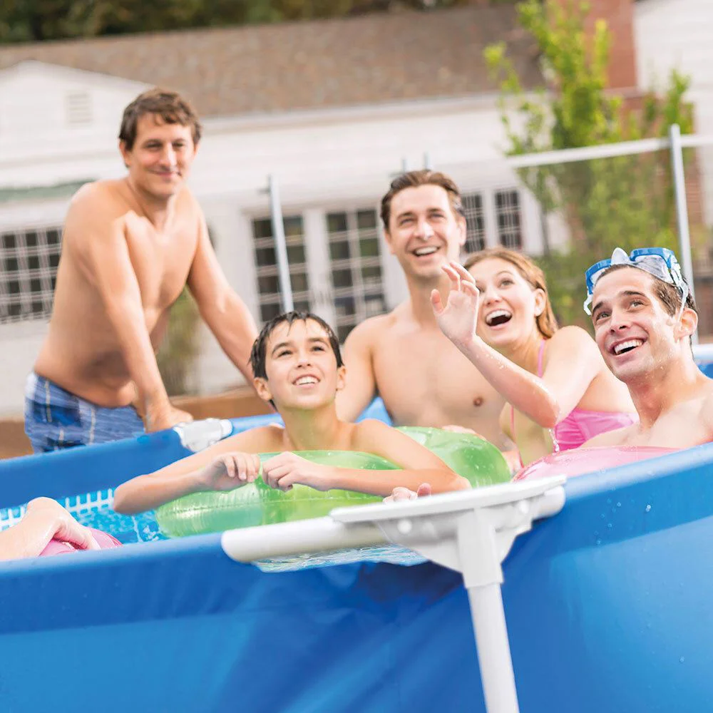 Piscina Intex Rectangular Frame 260x160x65 cm, 2282 l, cadru metalic foto