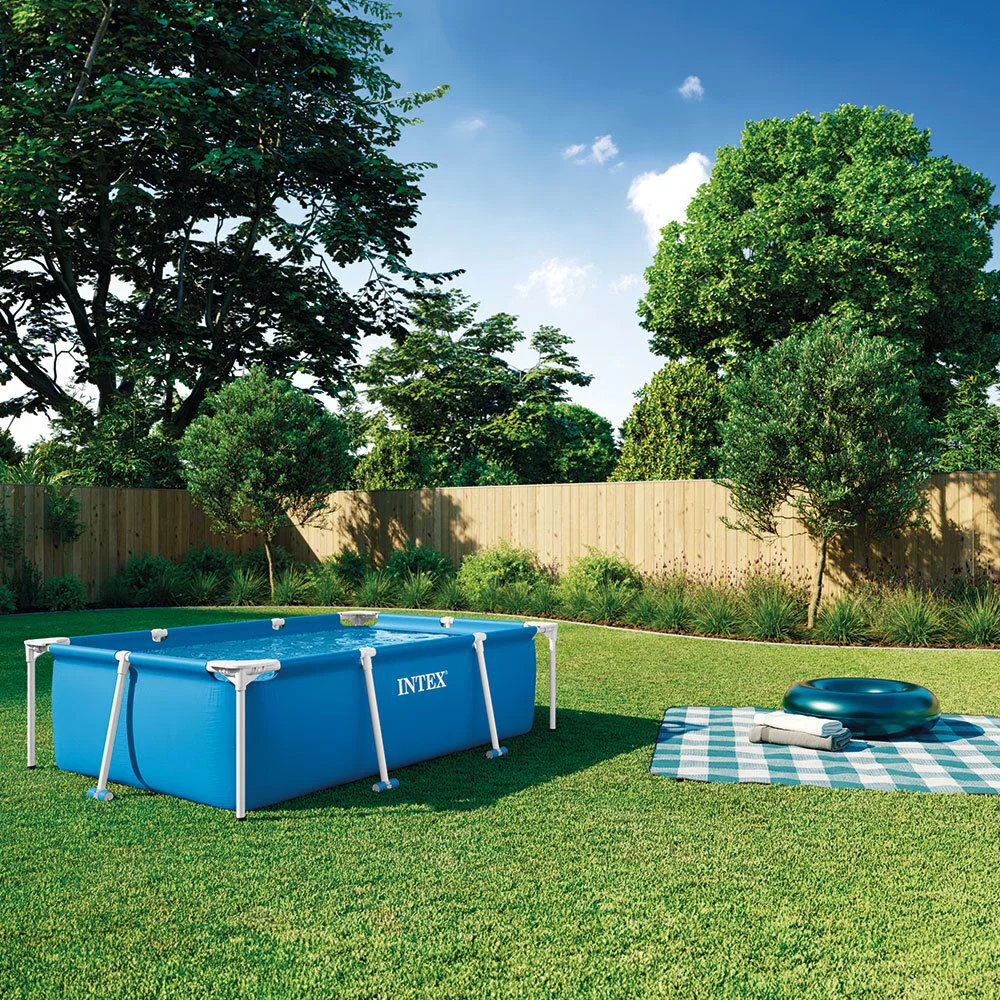 Piscina Intex Rectangular Frame 220х150х60 сm, 1622 l, cadru metalic foto