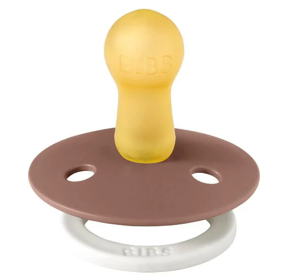 Suzeta rotunda din latex BIBS Glow Woodchuck (6-18 luni) foto