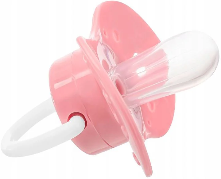 Suzeta din silicon Akuku Pink My Princess (0-6 luni) foto