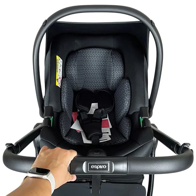 Автолюлька Espiro Pi Black, 40-87 см foto