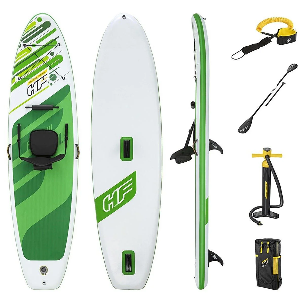 Placa SUP Bestway Touring Board Set Freesoul Tech, 340х89х15 cm, pana la 160 kg foto