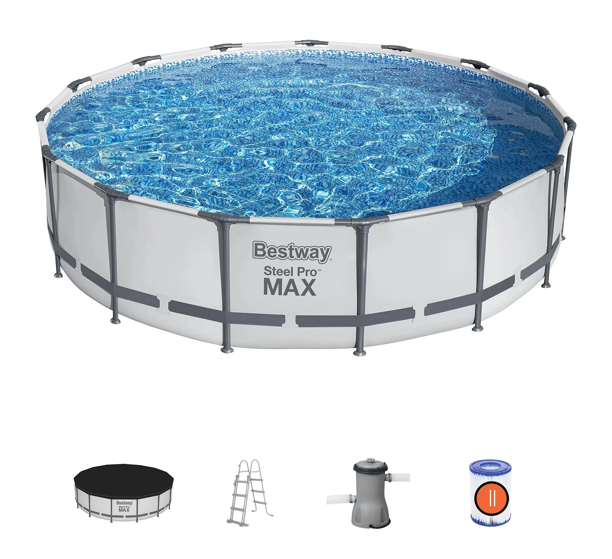 Piscina Bestway STEEL PRO MAX, 457х107 cm, 14970 l, cadru metalic foto