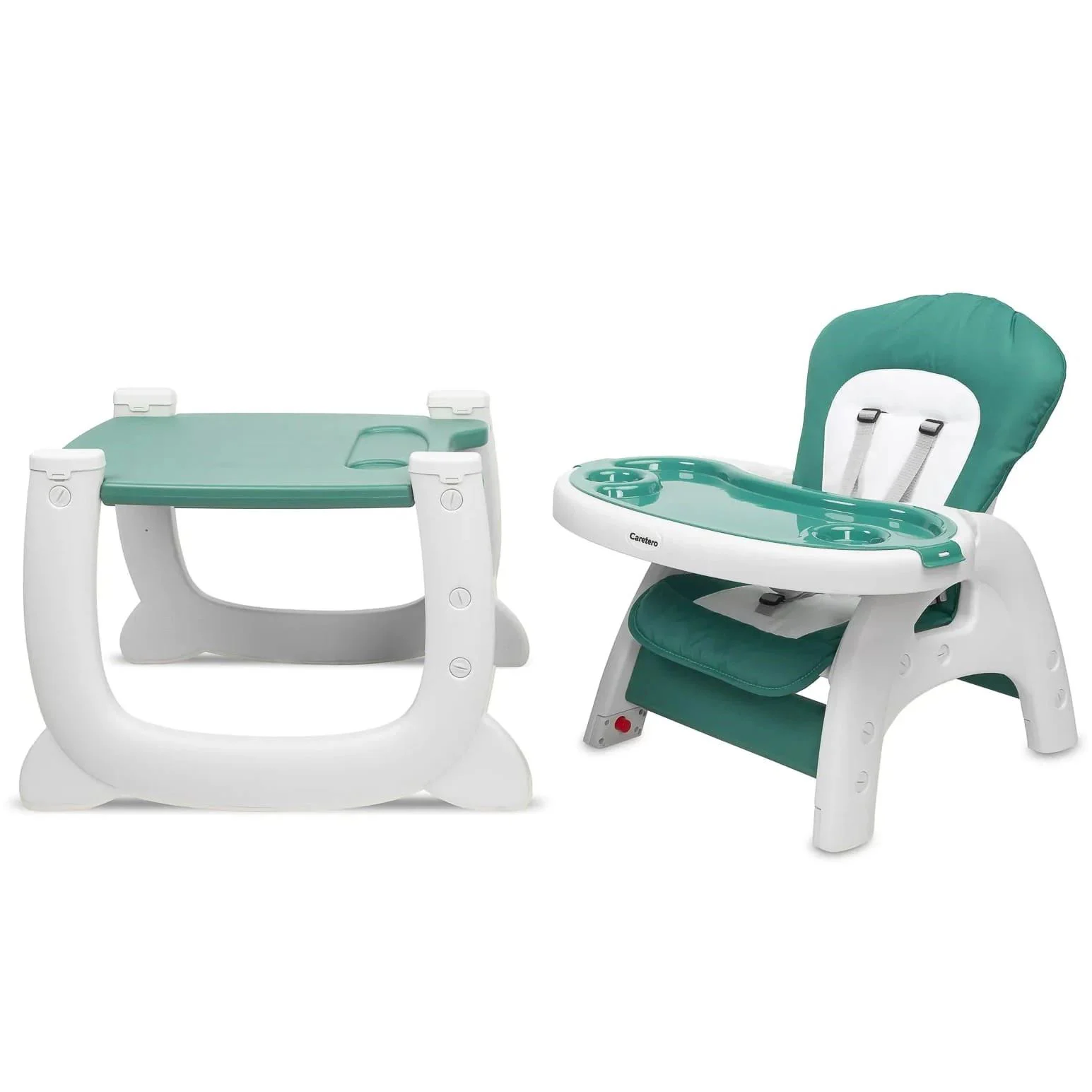 Scaun de masa 2 in 1 Caretero Homee Green foto