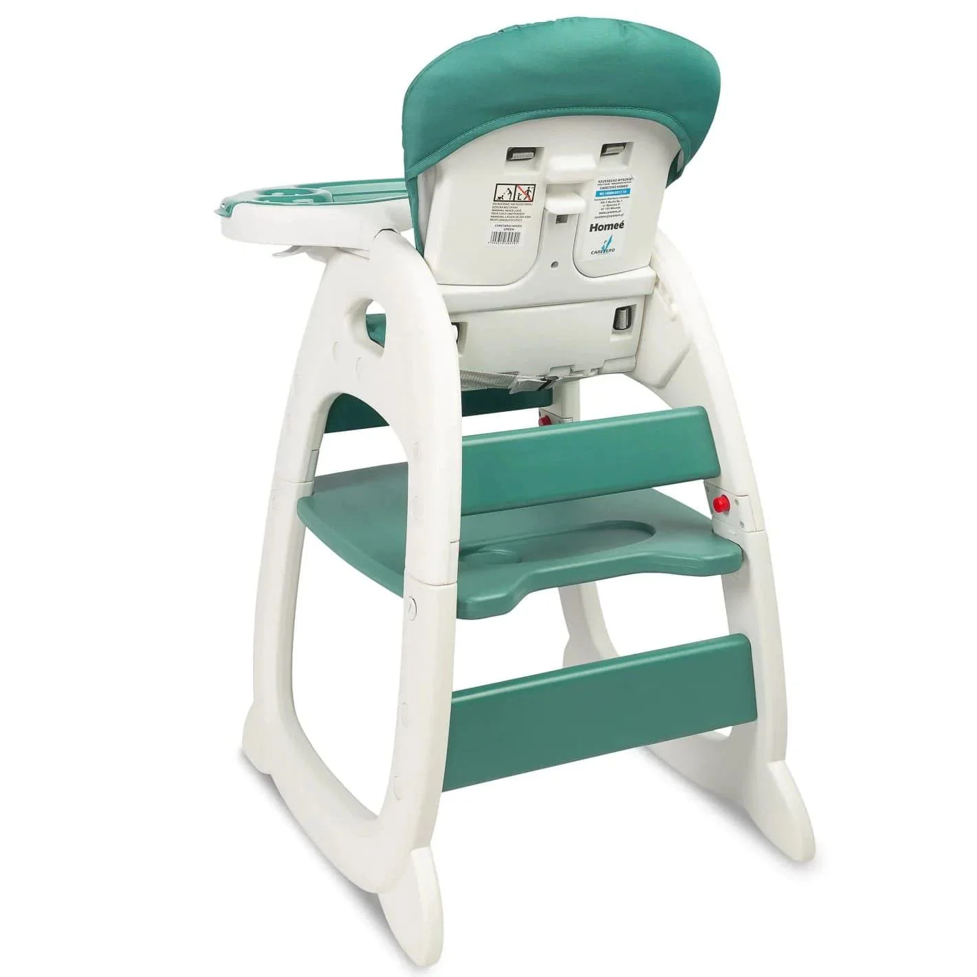 Scaun de masa 2 in 1 Caretero Homee Green foto