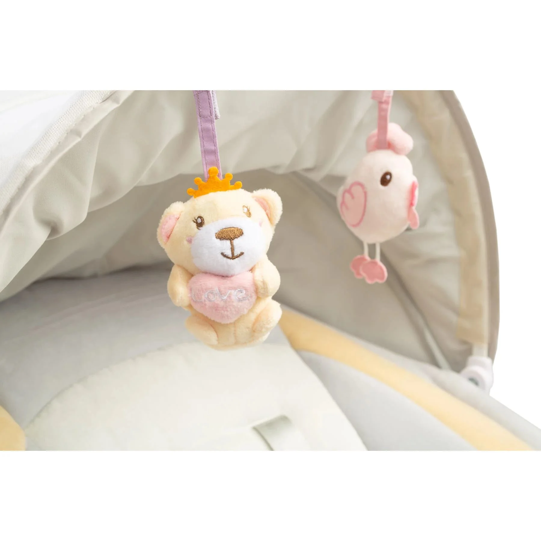 Качалка Caretero Opti Beige foto