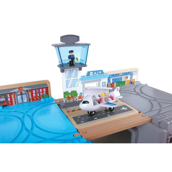Set de joaca Hape Super Cityscape, 80 el. foto