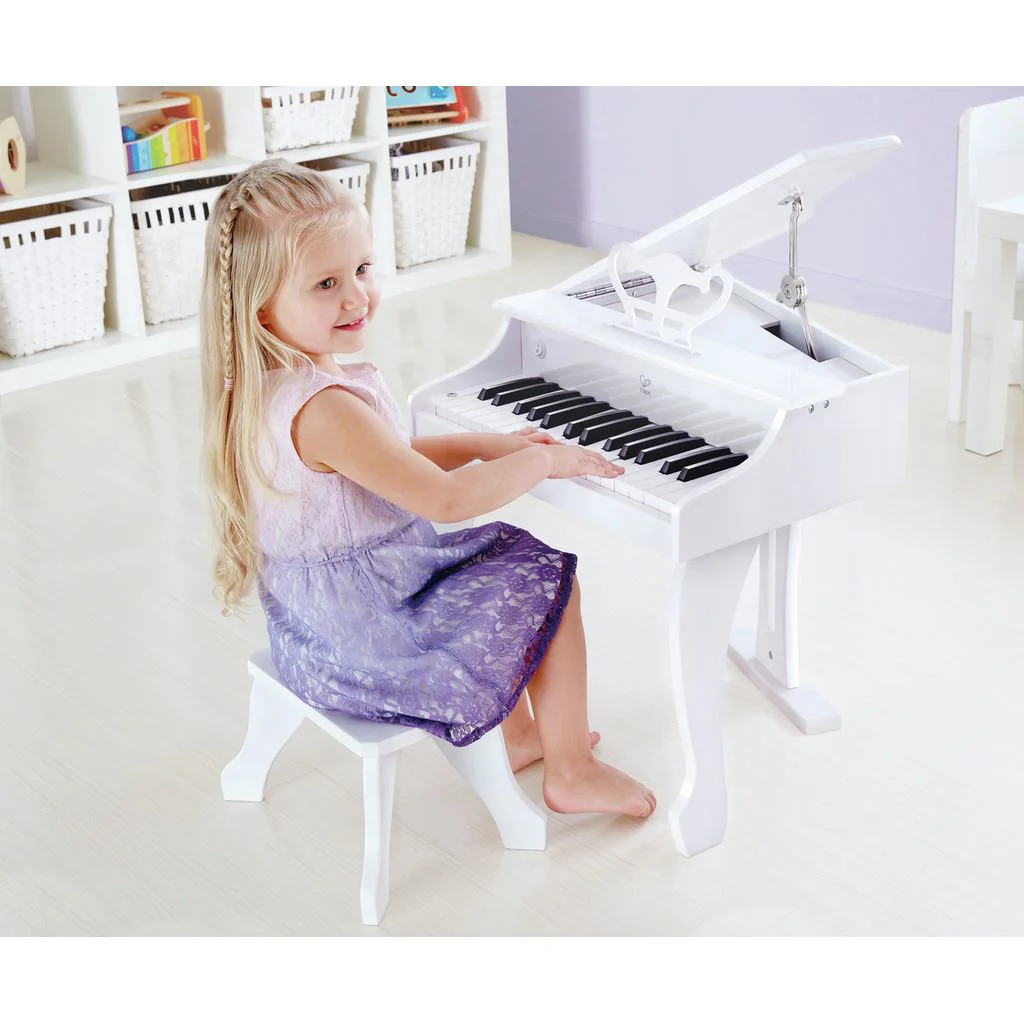 Фортепиано с табуретом Hape White foto
