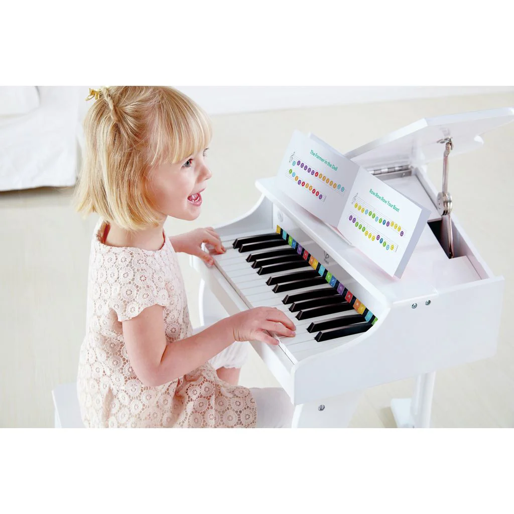 Фортепиано с табуретом Hape White foto