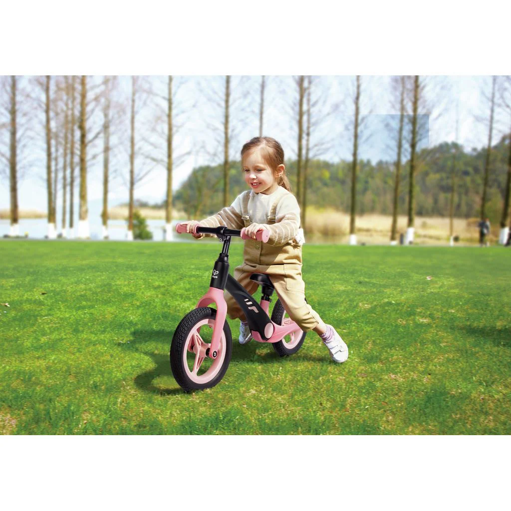 Bicicleta fara pedale Hape Learner Balance Bike Pink foto