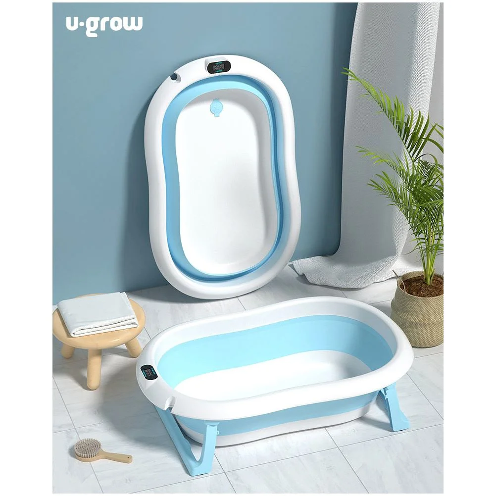 Ванночка U-Grow с подушкой и термометром Blue foto
