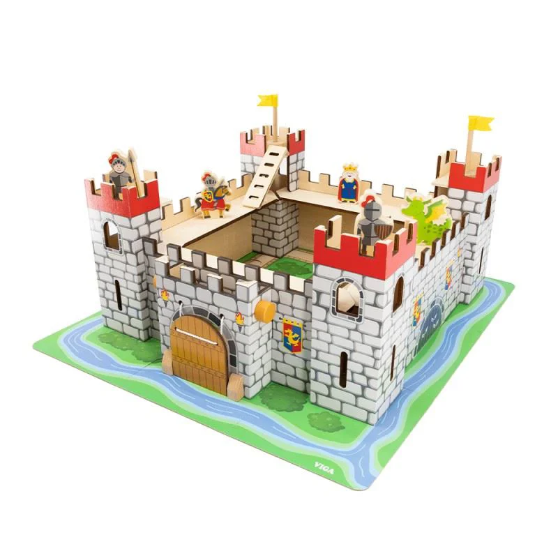 Деревянный игровой набор Viga Toys Волшебный замок foto