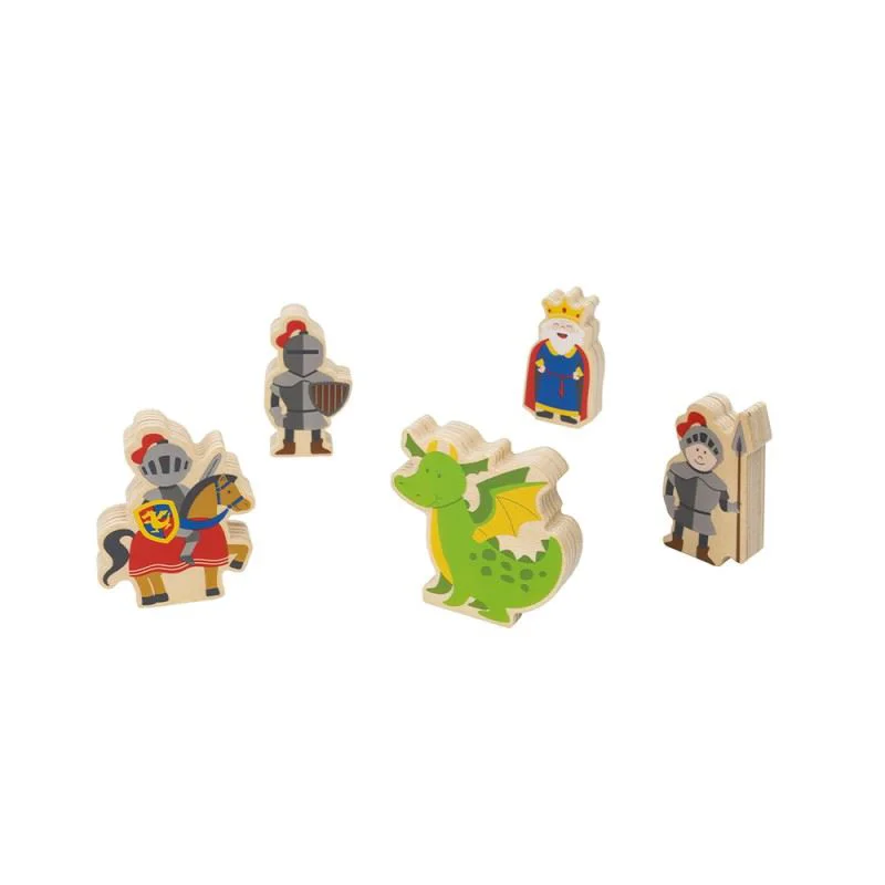 Деревянный игровой набор Viga Toys Волшебный замок foto