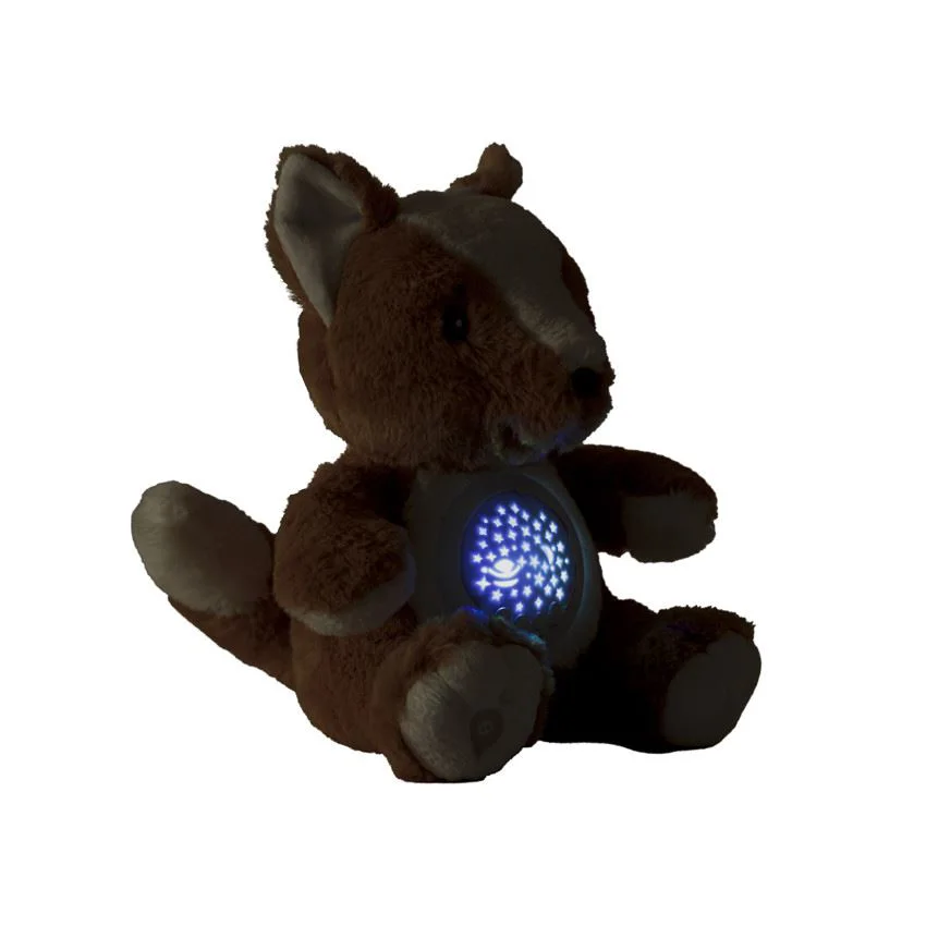 Jucarie de plus cu proiector si lampa Premaman Vulpea Gaspard foto