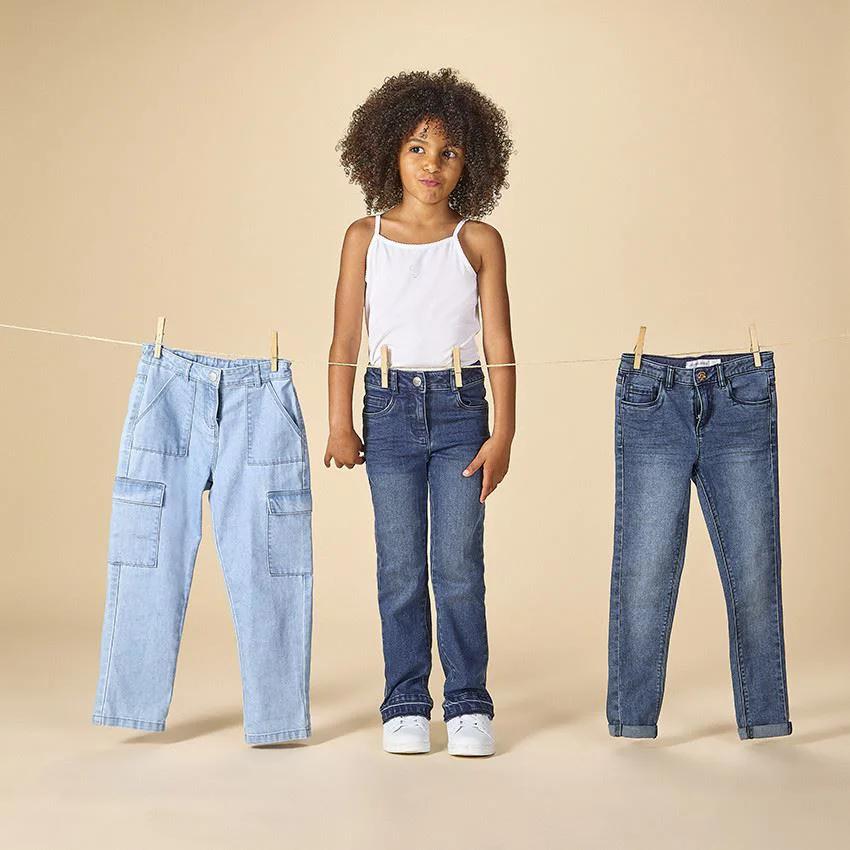 Orchestra Blugi evazati din denim pentru fete foto