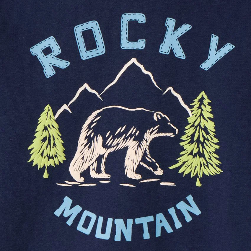 Orchestra Hanorac din molton pentru baieti Mountain Navy Blue foto