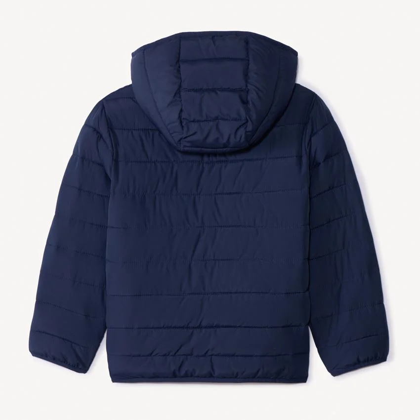 Orchestra Лёгкая стёганая куртка с капюшоном для мальчиков Navy Blue foto