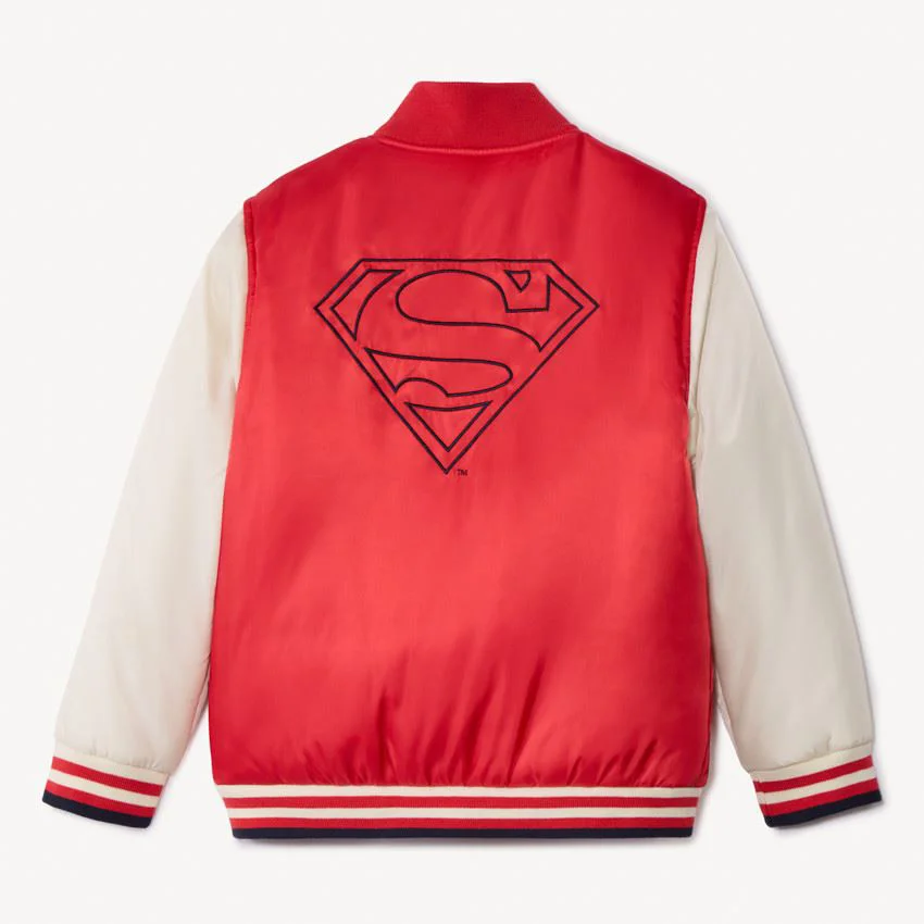 Orchestra Geaca bomber reversibila Superman Warner pentru baieti foto