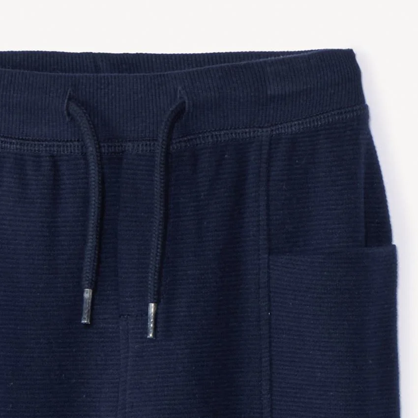 Orchestra Однотонные джоггеры из футера для мальчиков Navy Blue foto