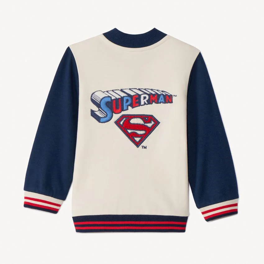Orchestra Толстовка в стиле тедди Superman Warner для мальчика foto