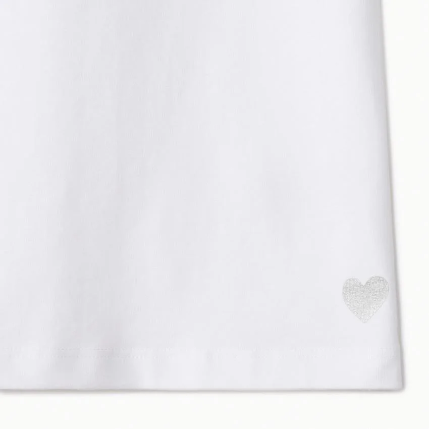 Orchestra Set de 3 tricouri pentru fetite cu maneca scurta Albe foto