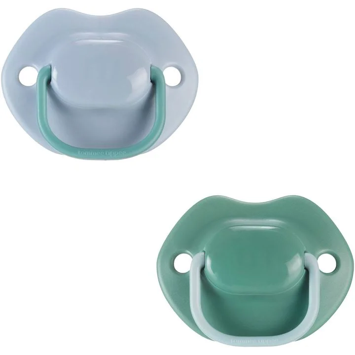 Suzete ortodontice din silicon Tommee Tippee Moda Verde (6-18 luni), 2 buc. foto