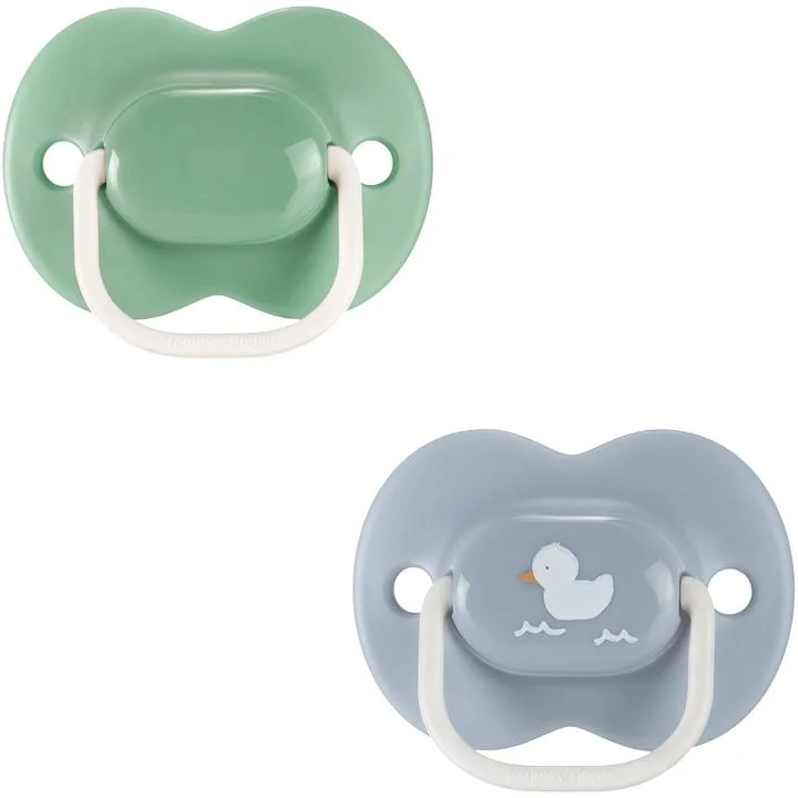 Ортодонтические пустышки Tommee Tippee Anytime Утёнок Голубой (18-36 мес.), 2 шт. foto
