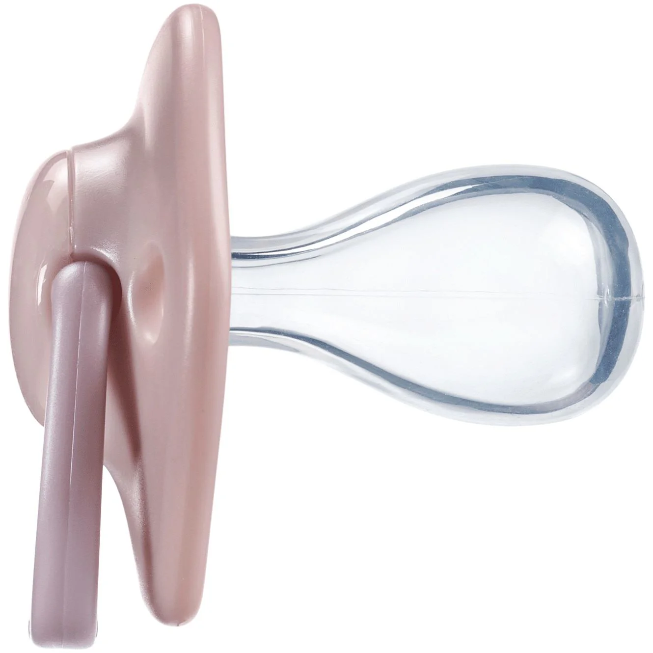 Suzete ortodontice din silicon Tommee Tippee Moda Roz/Mov (18-36 luni), 2 buc. foto