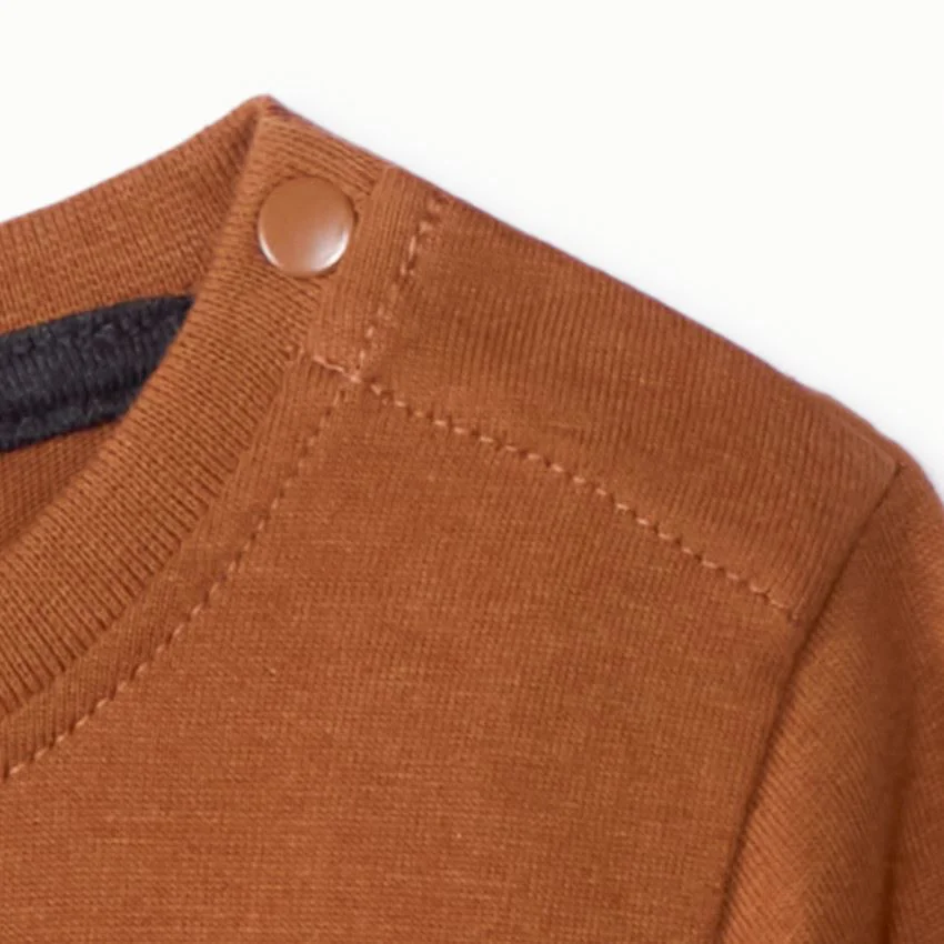 Orchestra Tricou cu maneci lungi colorblock pentru baietei foto
