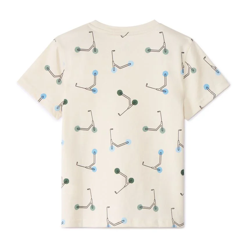 Orchestra Tricou pentru baieti Scooter Ecru foto