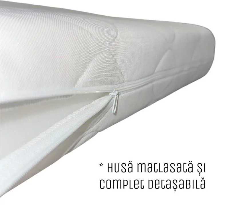 Saltea pentru copii Eucalyptus Latex Cocos, 120x60x10 cm foto