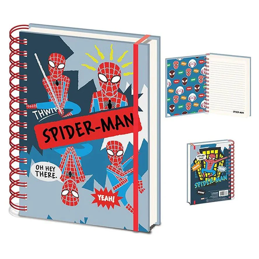 Carnet Pyramid Marvel Spider-Man Wiro A5 foto