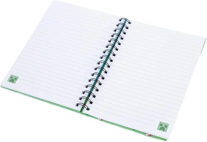 Carnet Pyramid Minecraft Characters A5 Wiro foto