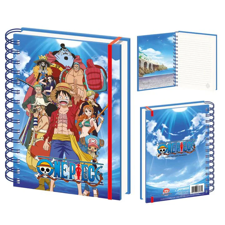 Carnet Pyramid One Piece Anime Crew A5 foto