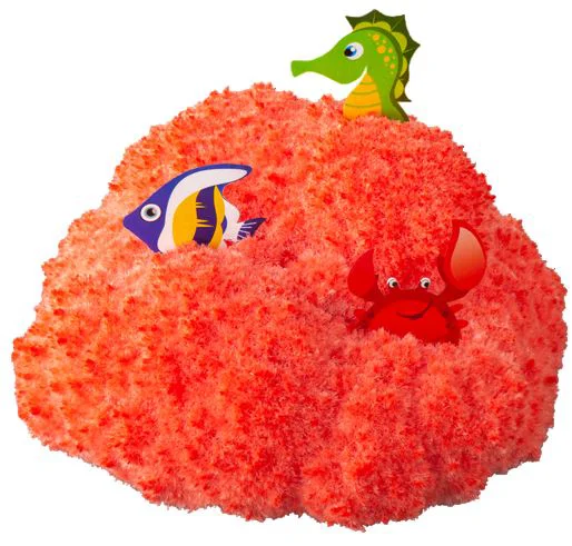 Joc Lori Cresterea cristalelor - Coral rosu foto