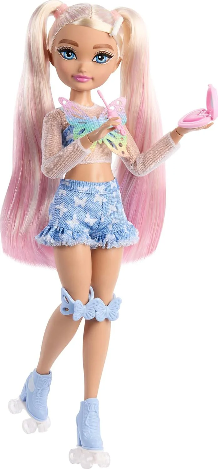 Papusa Barbie Dream Besties "Malibu" cu accesorii foto