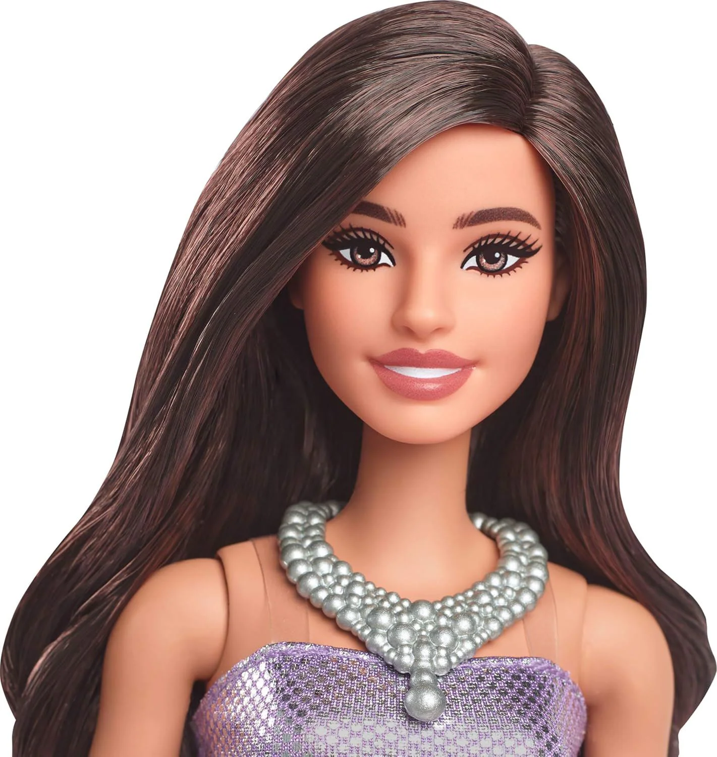 Кукла Barbie "Модница в фиолетовом платье" foto