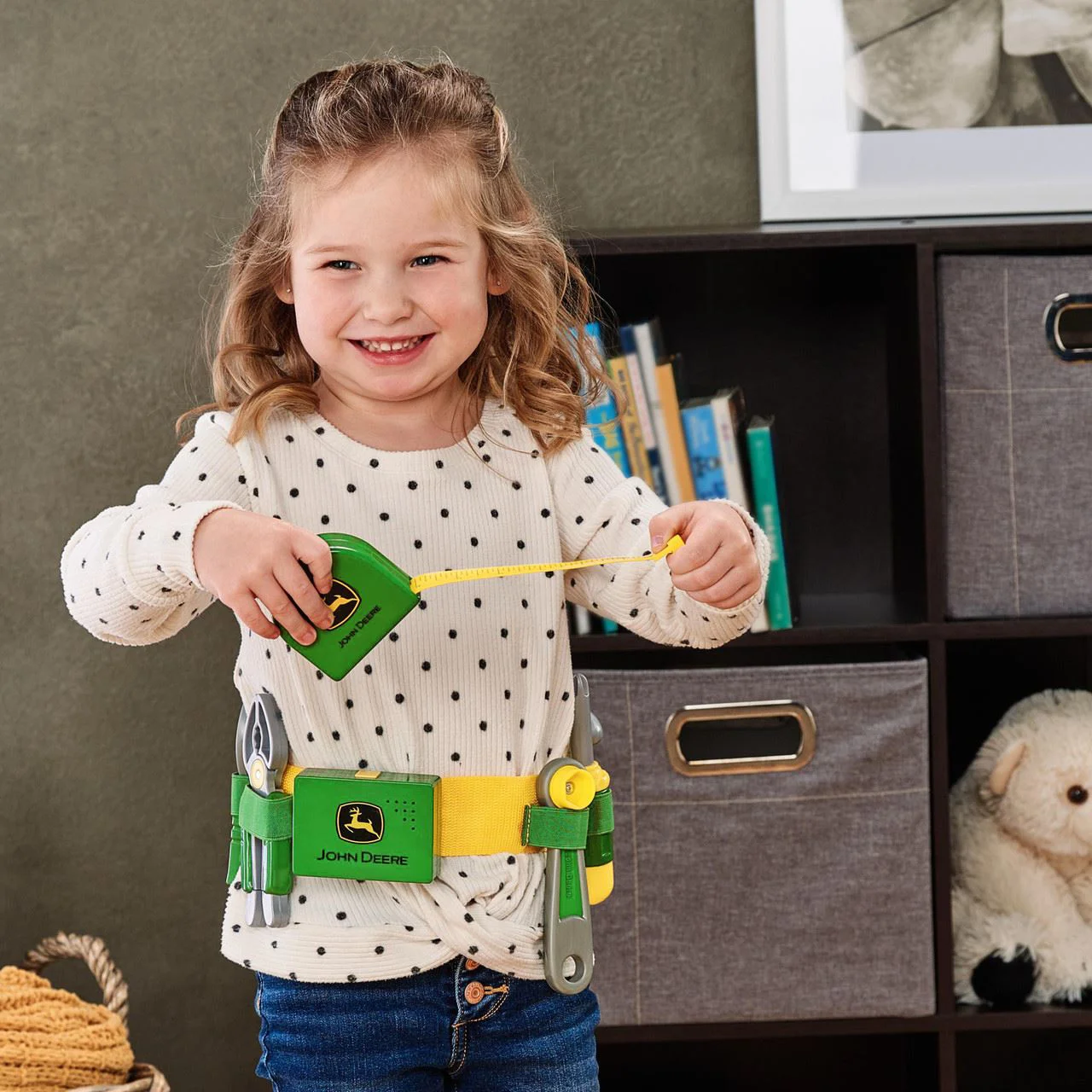 Игровой набор Tomy Ремень с инструментами John Deere foto