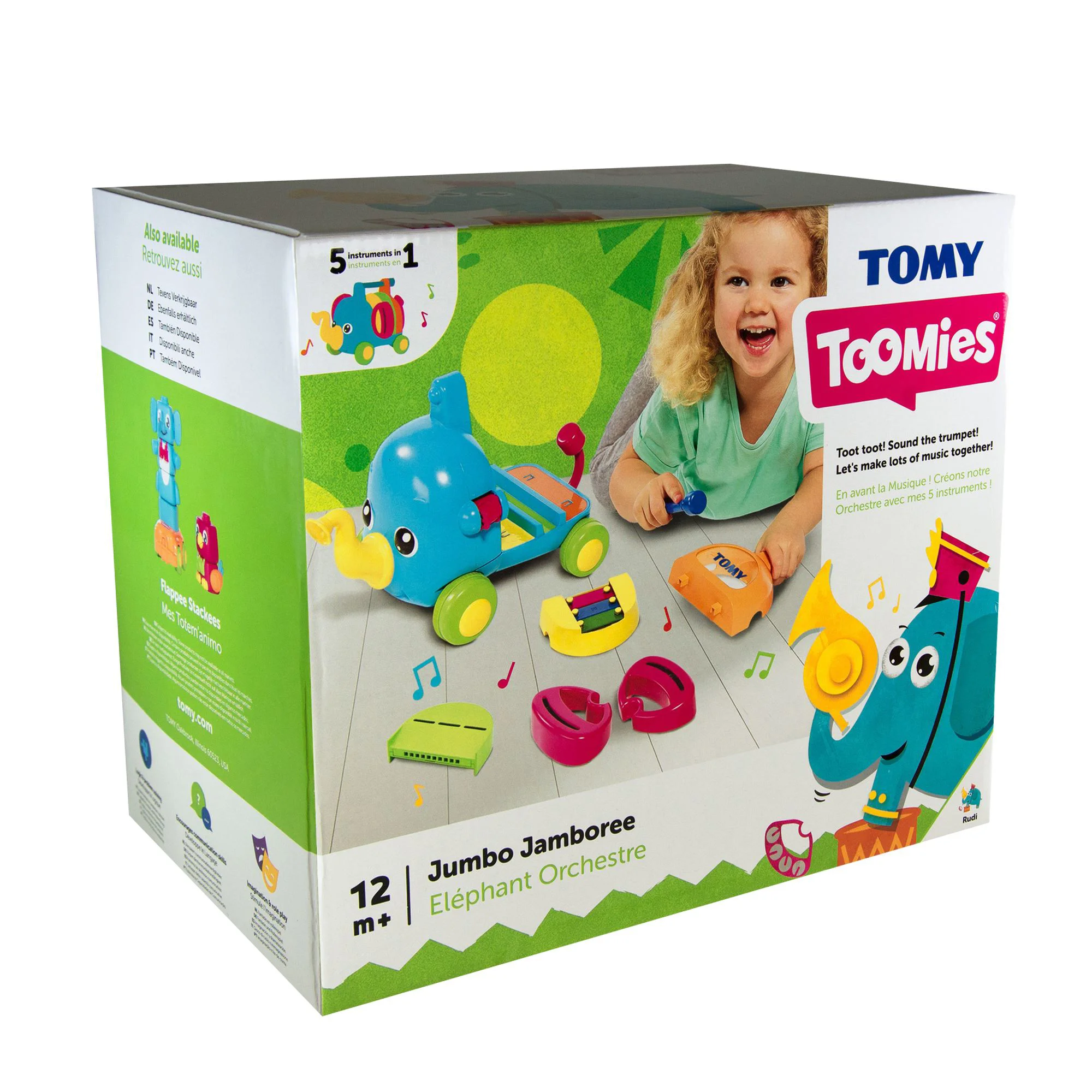 Jucarie muzicala Tomy Elefant foto