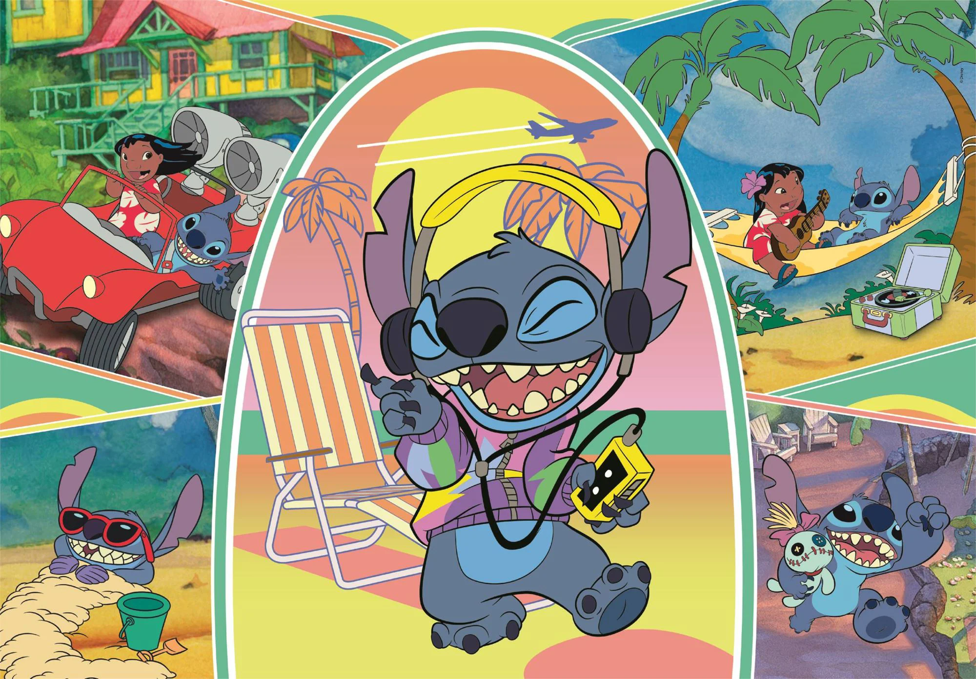 Puzzle Clementoni Disney Stitch, 180 piese foto