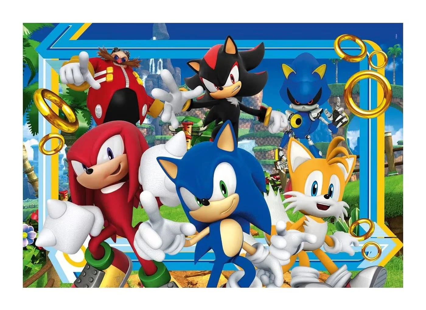 Puzzle Clementoni Sonic, 180 piese foto
