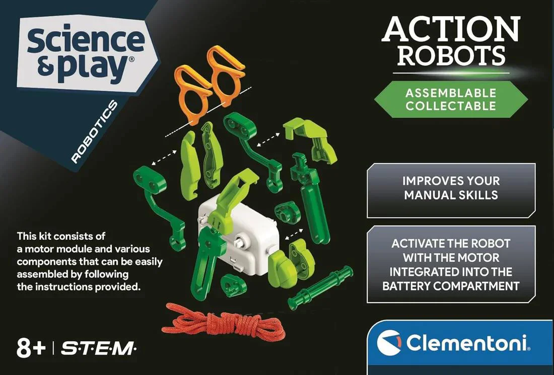 Robot-сonstructor Clementoni Science&Play Action Robots Climber foto