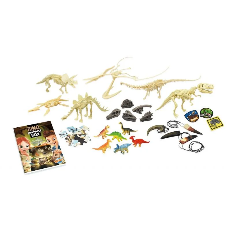 Set de cercetare cu 25 surprize Buki Dino foto