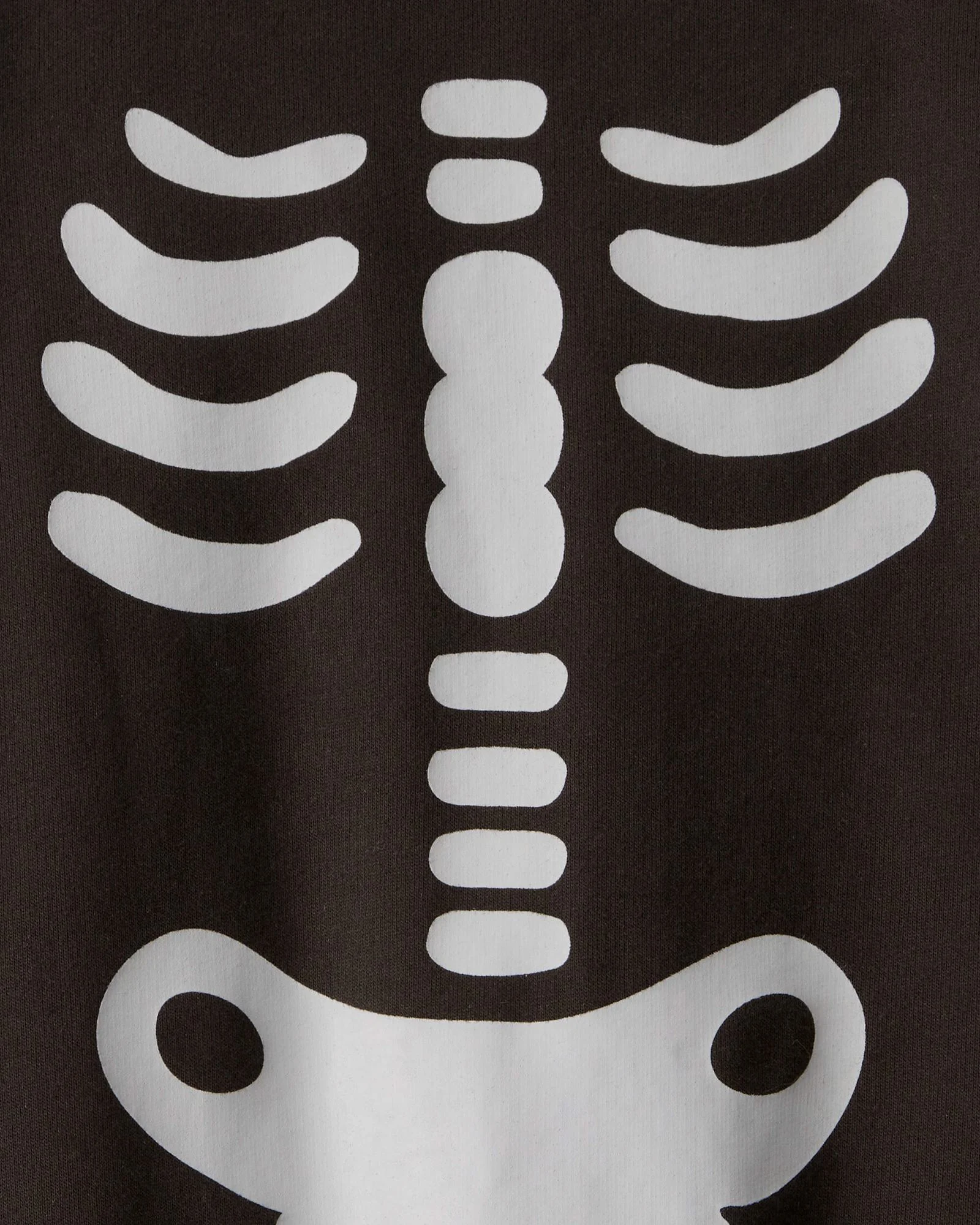 Carter's Salopeta Halloween Black Skeleton foto