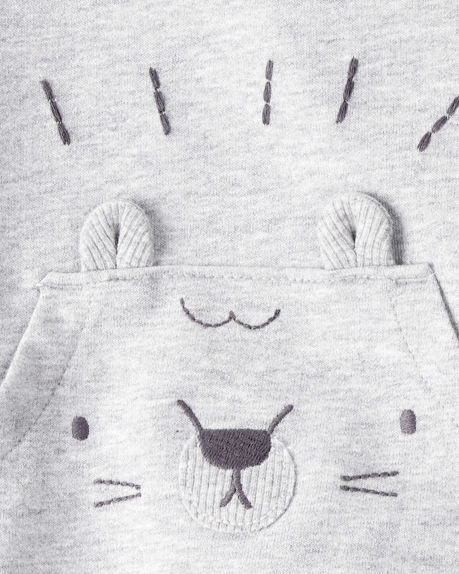 Carter's Set 3 piese Gray Lion - cardigan, pantaloni si body foto
