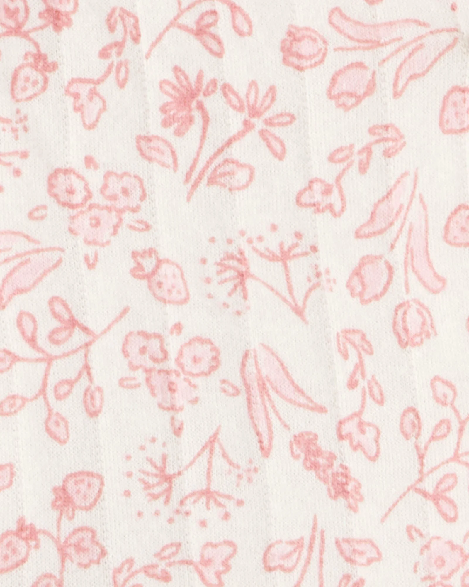 Carter's Set 3 piese Pink Mini Floral - bluza, pantaloni si body foto